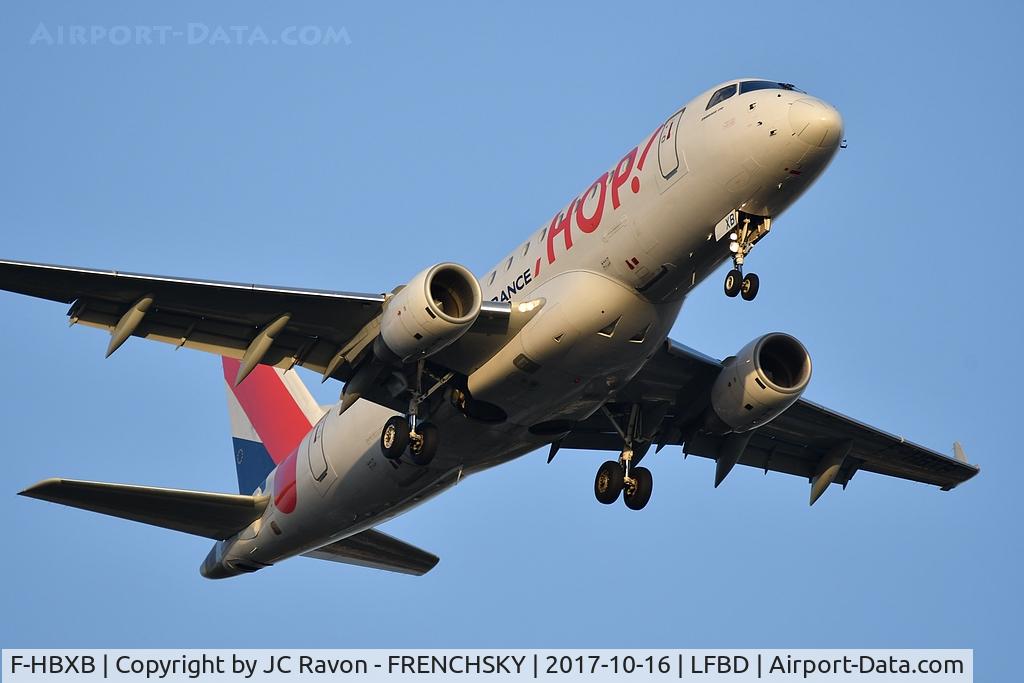 F-HBXB, 2008 Embraer 170LR (ERJ-170-100LR) C/N 17000250, HOP! A53255 from Lille (LIL)