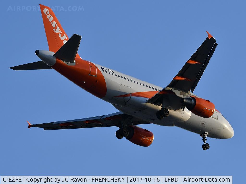 G-EZFE, 2009 Airbus A319-111 C/N 3824, U24305 from Lyon (LYS)