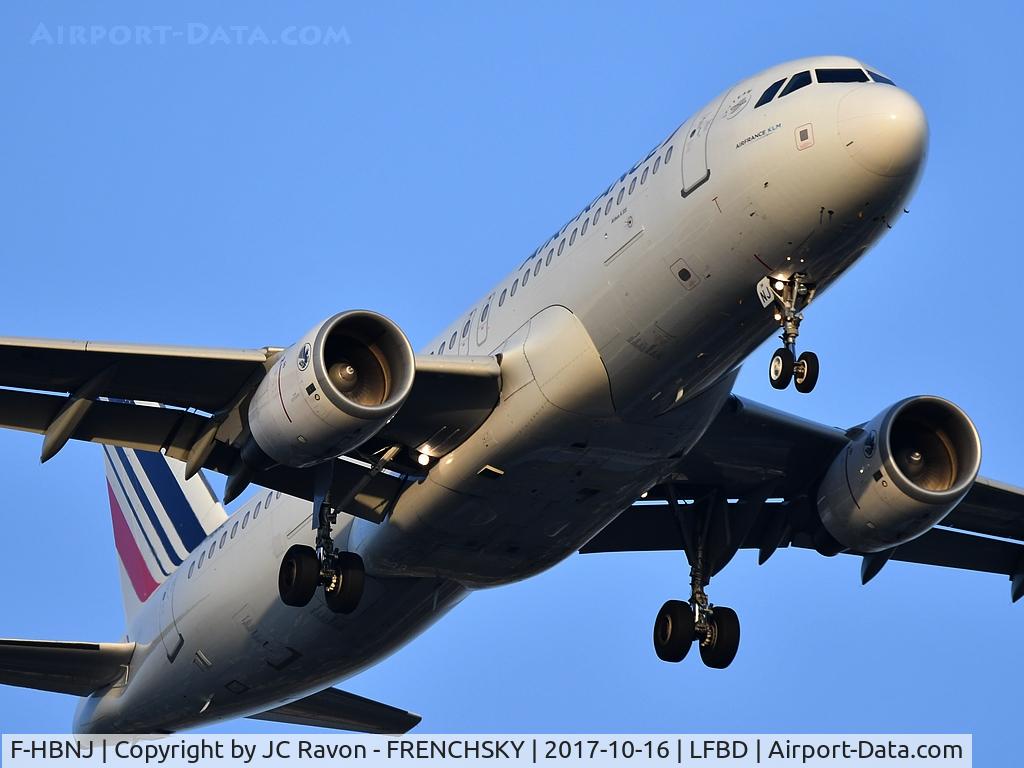 F-HBNJ, 2011 Airbus A320-214 C/N 4908, AF6266 from Paris Orly landing runway 23