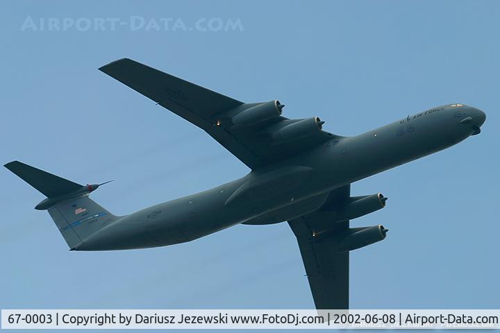 67-0003, 1967 Lockheed C-141B Starlifter C/N 300-6254, C-141B Starlifter 67-0003  from 514th AMW 305th AMW McGuire AFB, NJ
