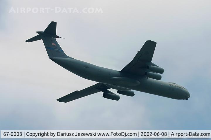 67-0003, 1967 Lockheed C-141B Starlifter C/N 300-6254, C-141B Starlifter 67-0003  from 514th AMW 305th AMW McGuire AFB, NJ