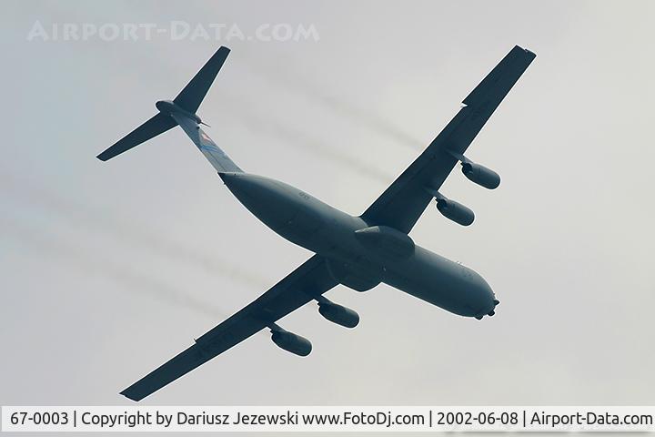 67-0003, 1967 Lockheed C-141B Starlifter C/N 300-6254, C-141B Starlifter 67-0003  from 514th AMW 305th AMW McGuire AFB, NJ