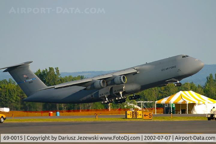 69-0015, 1969 Lockheed C-5A Galaxy C/N 500-0046, C-5A Galaxy 69-0015 from 105th AW 137th AS Stewart IAP, NY