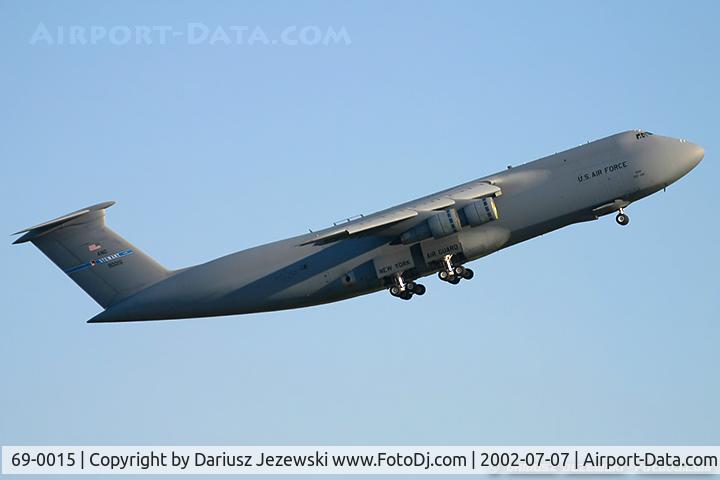 69-0015, 1969 Lockheed C-5A Galaxy C/N 500-0046, C-5A Galaxy 69-0015 from 105th AW 137th AS Stewart IAP, NY