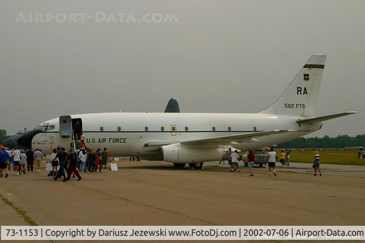 73-1153, 1973 Boeing CT-43A C/N 20700, CT-43A Bobcat 73-1153 RA from 562nd FTS 12th FTW Randolph AFB, TX
