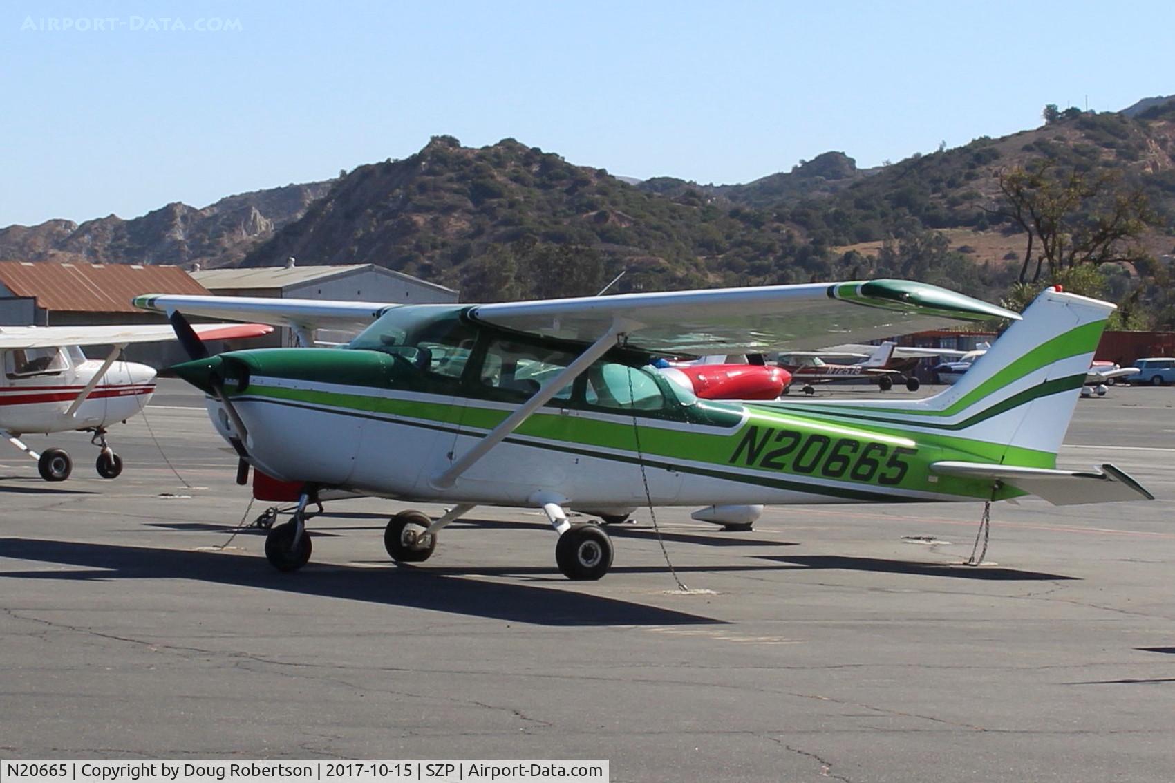 N20665, 1973 Cessna 172M C/N 17261472, 1973 Cessna 172M SKYHAWK, Continental O-320-E2D 150 Hp