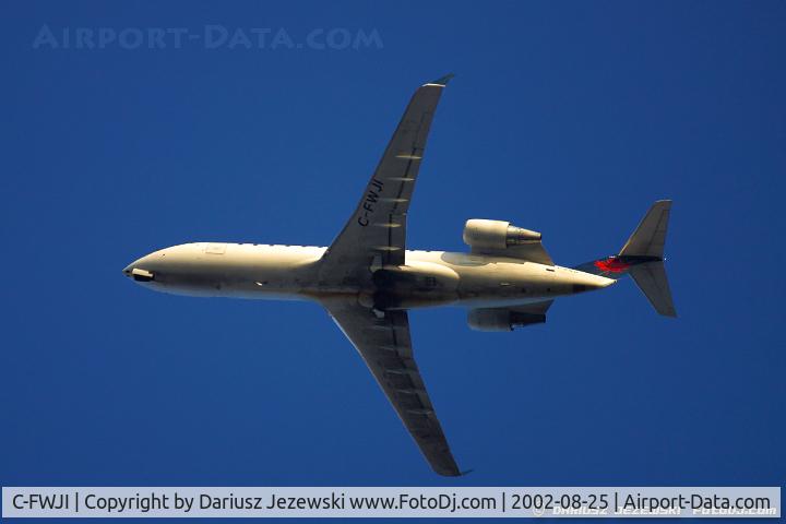 C-FWJI, 1995 Canadair CRJ-100ER (CL-600-2B19) C/N 7096, Canadair CL-600-2B19  C/N 7096, C-FWJI