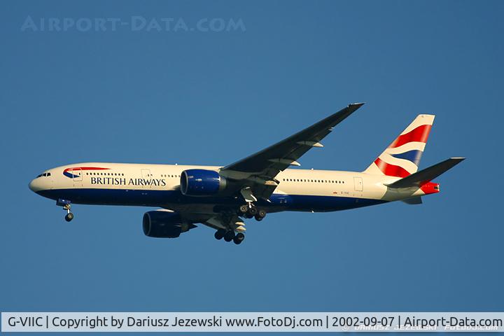 G-VIIC, 1997 Boeing 777-236 C/N 27485, Boeing 777-236  C/N 27485, G-VIIC