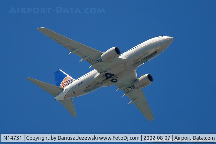 N14731, 1999 Boeing 737-724 C/N 28799, Boeing 737-724  C/N 28799, N14731