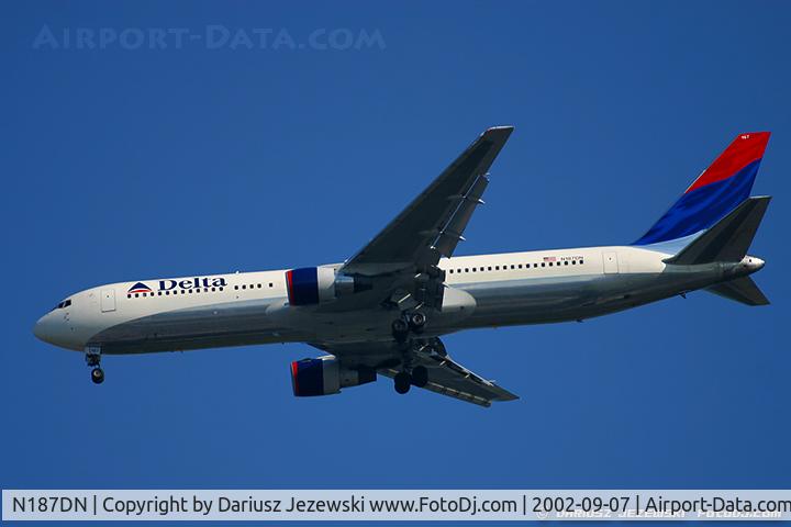 N187DN, 1996 Boeing 767-332/ER C/N 27582, Boeing 767-332/ER  C/N 27582, N187DN