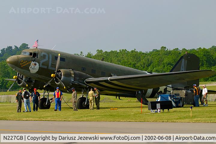 N227GB, 1945 Douglas DC-3C C/N 16597, Douglas DC-3C 1830-94 