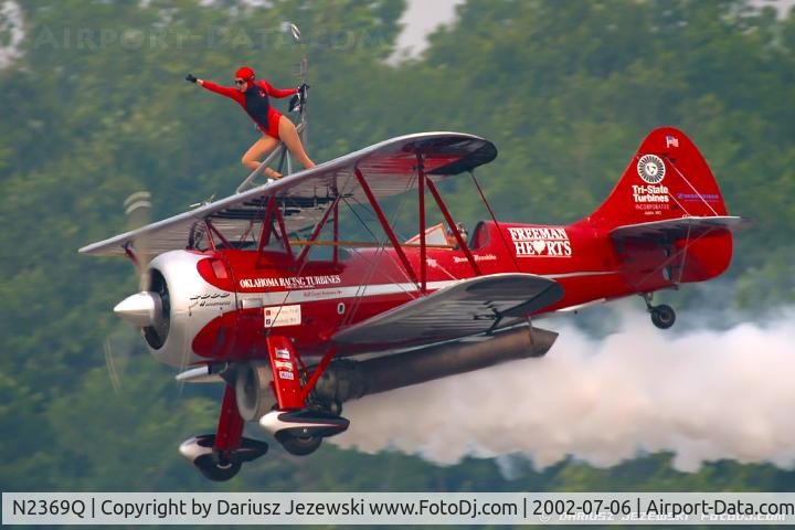 N2369Q, 1940 Waco UPF-7 C/N 5387, Waco UPF-7 C/N 5387 - Jimmy Franklin and Carol Pilon, N2369Q