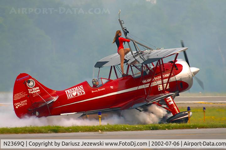 N2369Q, 1940 Waco UPF-7 C/N 5387, Waco UPF-7 C/N 5387 - Jimmy Franklin and Carol Pilon, N2369Q
