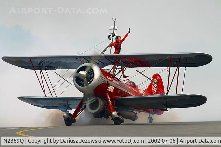 N2369Q, 1940 Waco UPF-7 C/N 5387, Waco UPF-7 C/N 5387 - Jimmy Franklin and Carol Pilon, N2369Q