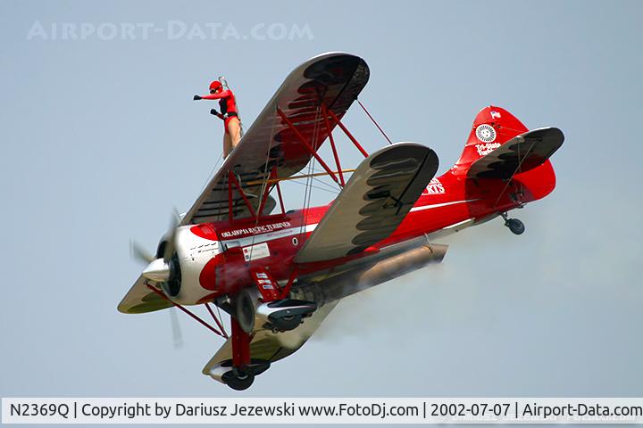 N2369Q, 1940 Waco UPF-7 C/N 5387, Waco UPF-7 C/N 5387 - Jimmy Franklin and Carol Pilon, N2369Q