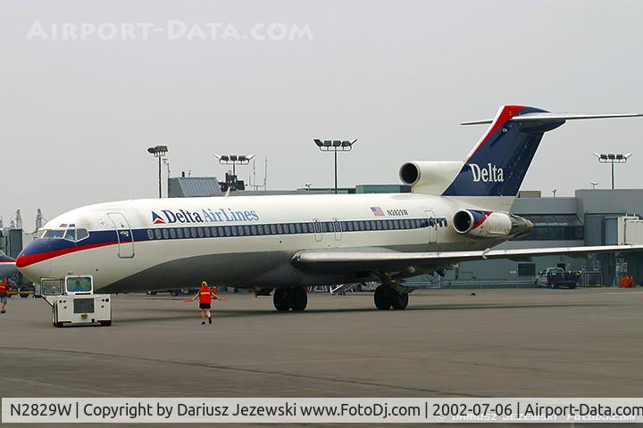 N2829W, 1978 Boeing 727-247 C/N 21481, Boeing 727-247  C/N 21481, N2829W
