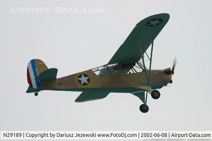 N29189, 1940 Aeronca 60-TF C/N 2510T, Aeronca 60-TF 