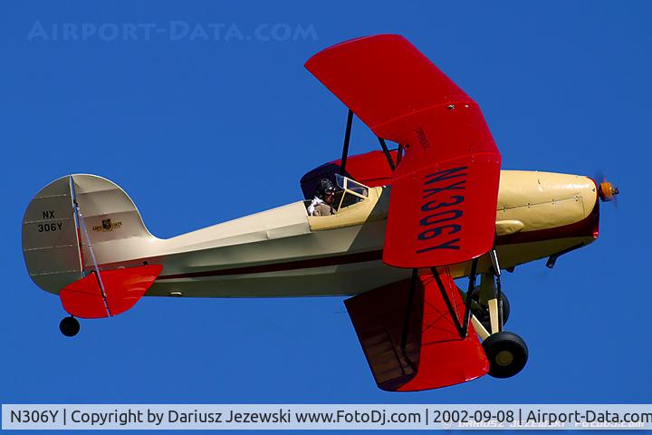N306Y, Great Lakes 2T-1R Sport Trainer C/N H003, Great Lakes 2T-1R C/N H003, NX306Y