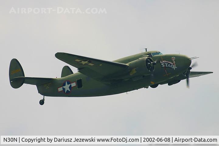N30N, 1942 Lockheed 18-50 Lodestar C/N 18-2274, Lockheed 18-50 Lodestar 