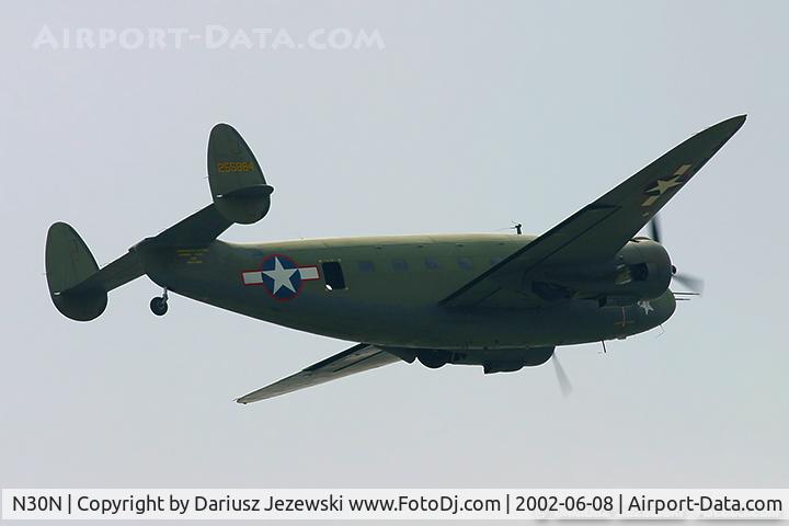 N30N, 1942 Lockheed 18-50 Lodestar C/N 18-2274, Lockheed 18-50 Lodestar 