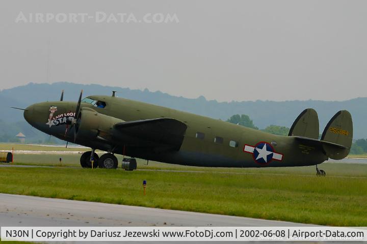 N30N, 1942 Lockheed 18-50 Lodestar C/N 18-2274, Lockheed 18-50 Lodestar 