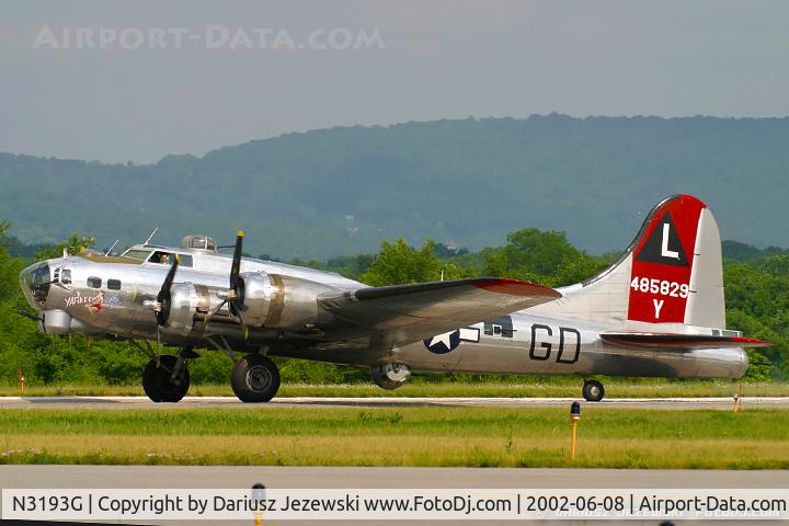 N3193G, 1944 Boeing B-17G Flying Fortress C/N 77255, Boeing B-17G Flying Fortress 
