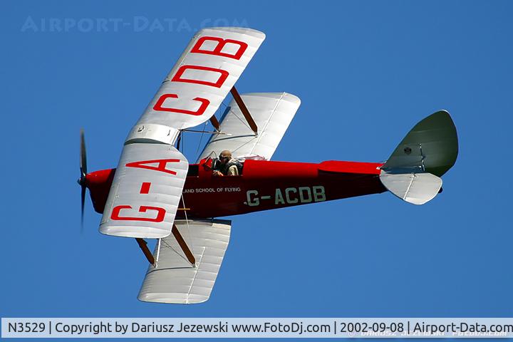 N3529, 1945 De Havilland DH-82A Tiger Moth II Tiger Moth II C/N 86556, De Havilland Tiger Moth DH-82A C/N PG647, N3529