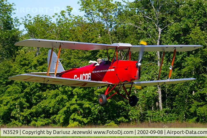 N3529, 1945 De Havilland DH-82A Tiger Moth II Tiger Moth II C/N 86556, De Havilland Tiger Moth DH-82A C/N PG647, N3529
