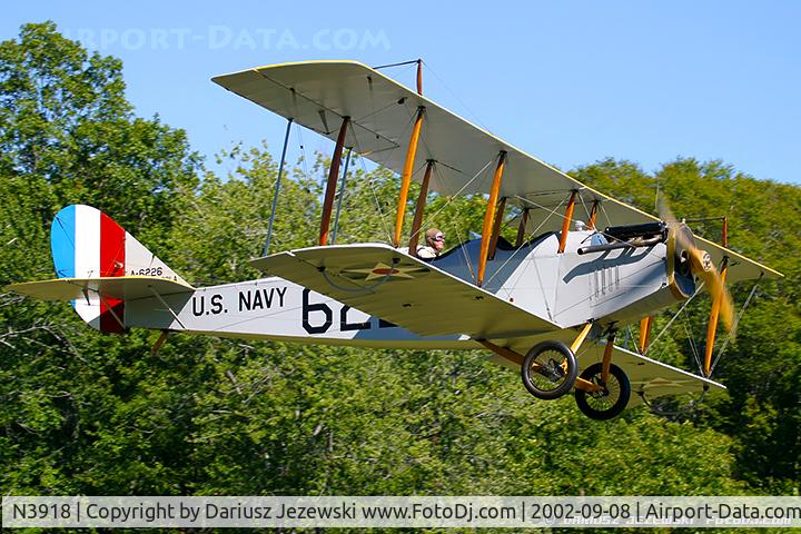 N3918, 1919 Curtiss JN-4H Jenny C/N 3919, Curtiss Jenny JN-4H C/N 3919, N3918