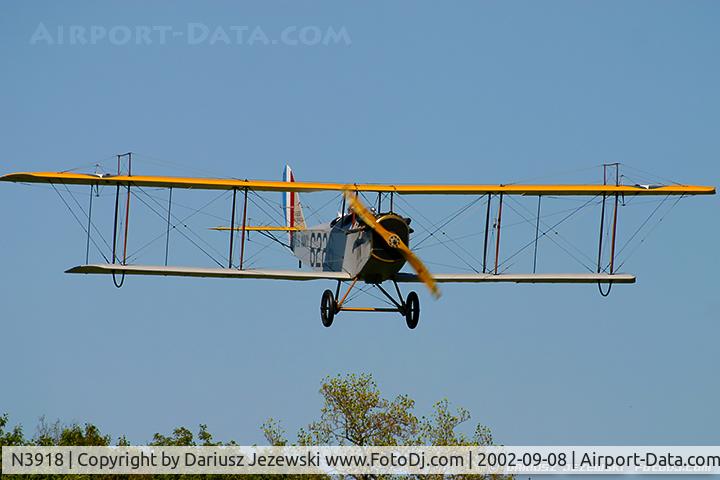 N3918, 1919 Curtiss JN-4H Jenny C/N 3919, Curtiss Jenny JN-4H C/N 3919, N3918