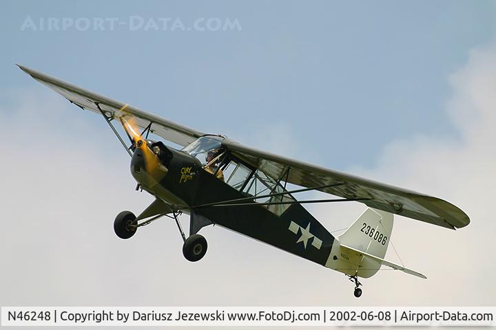 N46248, 1942 Aeronca 0-58B Grasshopper C/N 058B-1122, Aeronca 0-58B 