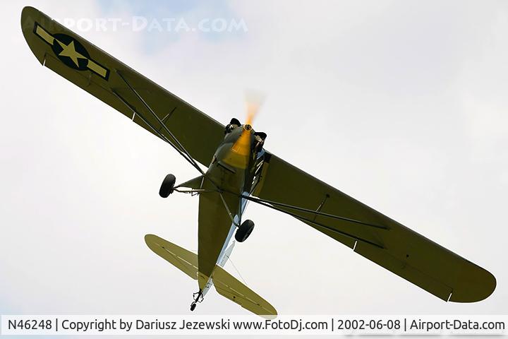 N46248, 1942 Aeronca 0-58B Grasshopper C/N 058B-1122, Aeronca 0-58B 