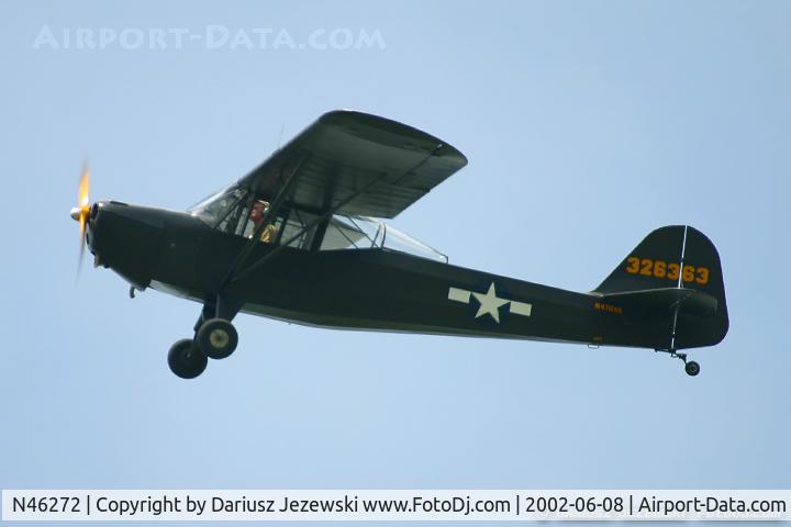 N46272, 1943 Taylorcraft DCO-65 C/N 5537, Taylorcraft DCO-65 C/N 5537, N46272