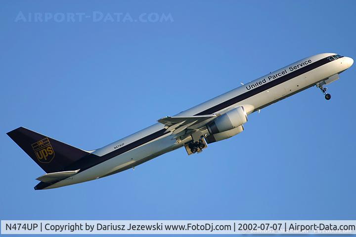 N474UP, 1999 Boeing 757-24APF C/N 28844, Boeing 757-24APF  C/N 28844, N474UP