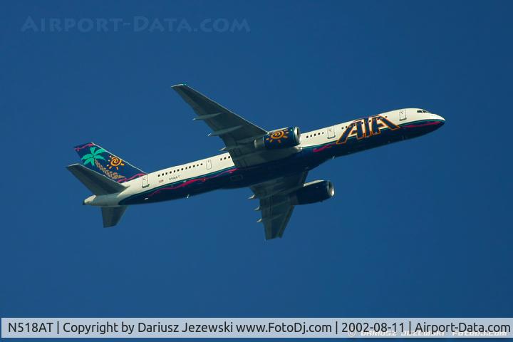 N518AT, 1996 Boeing 757-23N C/N 27974, Boeing 757-23N  C/N 27974, N518AT