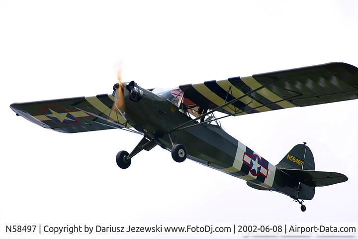 N58497, 1943 Taylorcraft DCO-65 C/N 5680, Taylorcraft DCO-65 C/N 5680, N58497