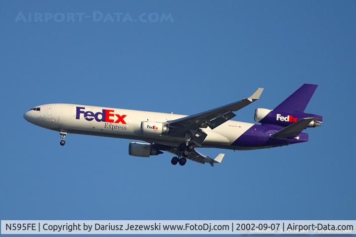 N595FE, 1993 McDonnell Douglas MD-11F C/N 48553, Mcdonnell Douglas MD-11F  C/N 48553, N595FE