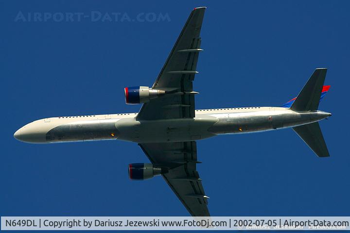 N649DL, 1989 Boeing 757-232 C/N 24389, Boeing 757-232  C/N 24389, N649DL