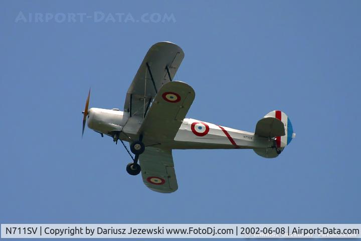 N711SV, 1973 Stampe-Vertongen SV-4C Replica C/N 711EBS, Stampe SV-4C replica C/N 711EBS, N711SV
