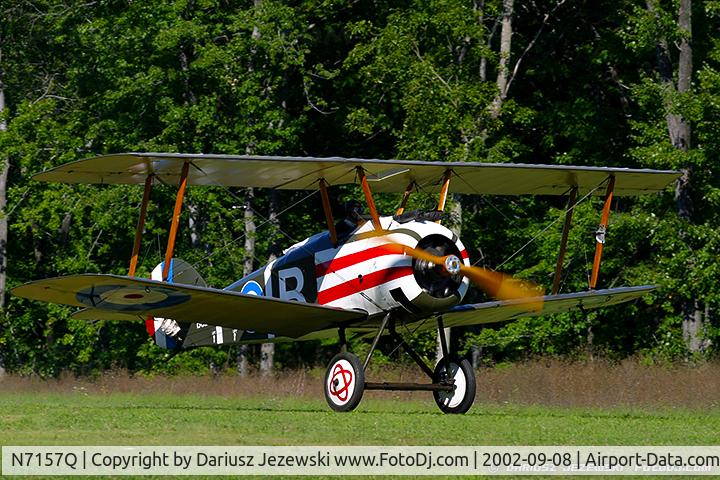 N7157Q, 1990 Sopwith F.1 Camel Replica C/N 1990, Sopwith Camel C/N 1990, N7157Q