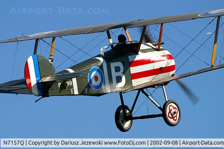 N7157Q, 1990 Sopwith F.1 Camel Replica C/N 1990, Sopwith Camel C/N 1990, N7157Q