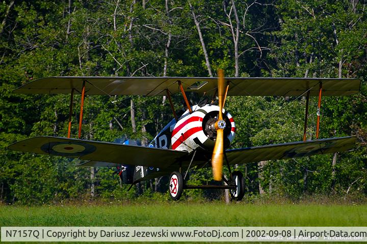 N7157Q, 1990 Sopwith F.1 Camel Replica C/N 1990, Sopwith Camel C/N 1990, N7157Q