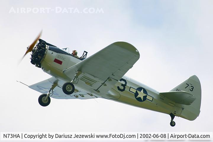 N73HA, 1943 Fairchild (Howard) PT-23A Cornell (M-62C) C/N 331HO, Fairchild M-62C (PT-23A) C/N 331H0, N73HA
