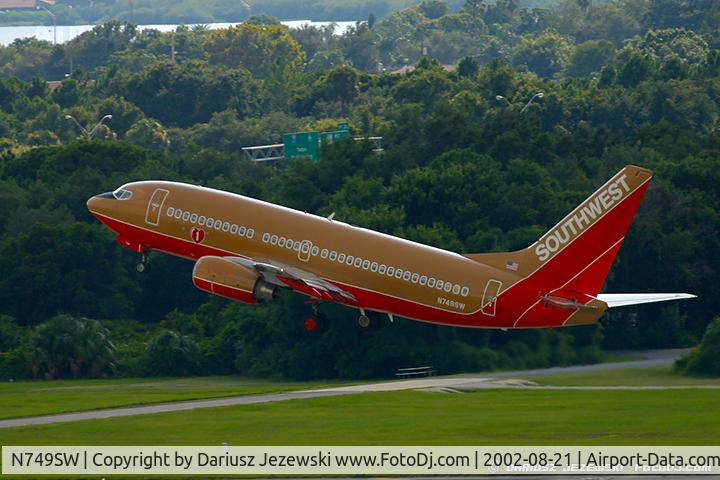 N749SW, 1999 Boeing 737-7H4 C/N 29801, Boeing 737-7H4  C/N 29801, N749SW