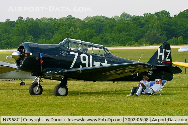 N7968C, 1958 North American SNJ-5 Texan Texan C/N 43791, North American SNJ-5 Texan C/N 43791, N7968C