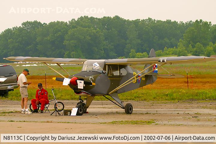 N8113C, 1954 Piper PA-22-150 Tri-Pacer C/N 22-2259, Piper PA-22 Tri-Pacer C/N 22-2259, N8113C