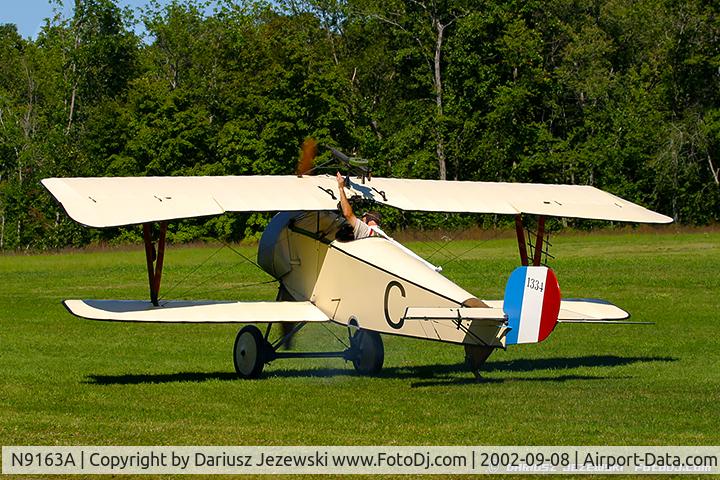 N9163A, 1990 Nieuport II Replica C/N 1915-78, Nieuport 11 C/N 1915-78, N9163A
