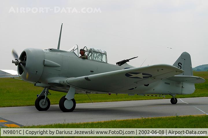 N9801C, 1943 North American SNJ-5 Texan Texan C/N 90-669, North American SNJ-5 Texan C/N 90-669, N9801C
