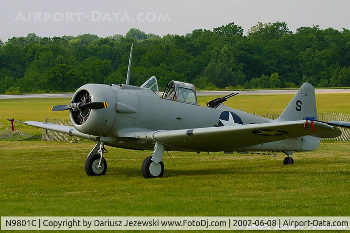 N9801C, 1943 North American SNJ-5 Texan Texan C/N 90-669, North American SNJ-5 Texan C/N 90-669, N9801C