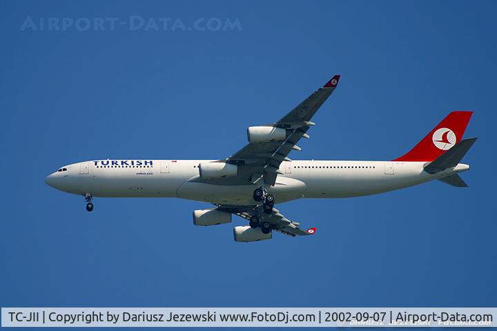 TC-JII, 2000 Airbus A340-313 C/N 331, Airbus A340-313  C/N 331, TC-JII